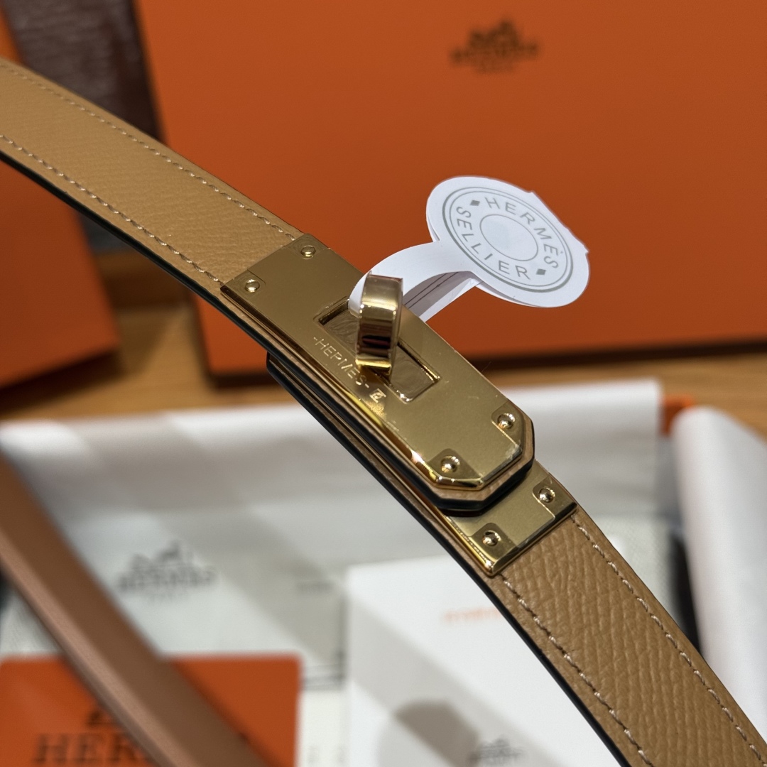 Hermes Women's Kelly Belt: Hunter Leather with Palladium Kelly Buckle 7 cmp i1751953891802 1553 0 4