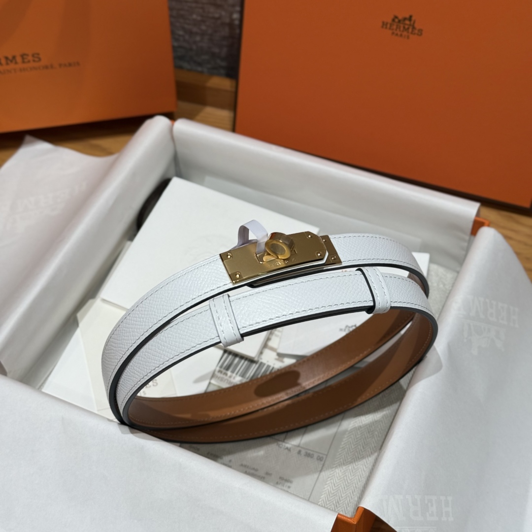 Hermès Kelly Belt: Hunter Leather with Palladium-Plated Buckle, Adjustable 18mm 4 cmp i1751953921661 6495 0 1