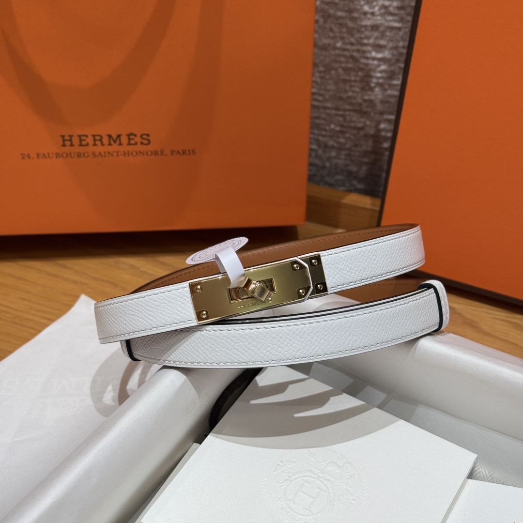Hermès Kelly Belt: Hunter Leather with Palladium-Plated Buckle, Adjustable 18mm 2 cmp i1751953922293 8132 0 2