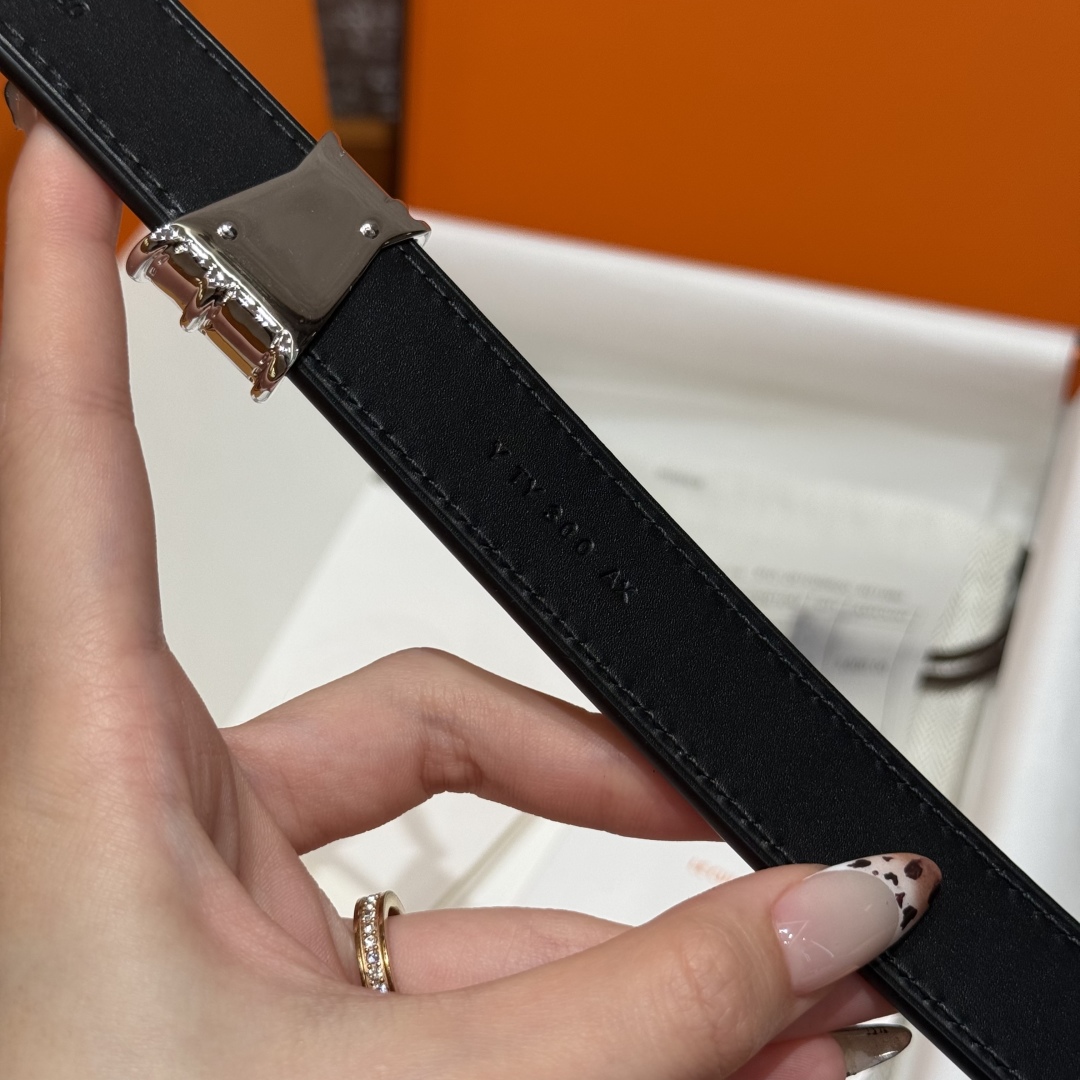 Hermes Women's Ecuyere 24 Belt in Swift Calfskin with Metal Buckle 9 cmp i1754109746894 5229 0 4