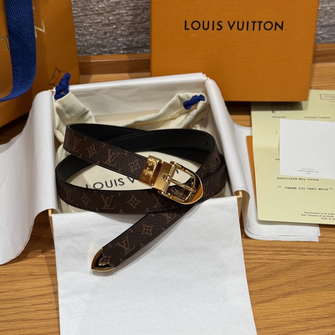 Louis Vuitton Timeless 20mm Belt - Monogram Canvas - Perfect for Women 16 cmp i1755865208172 419 0 0