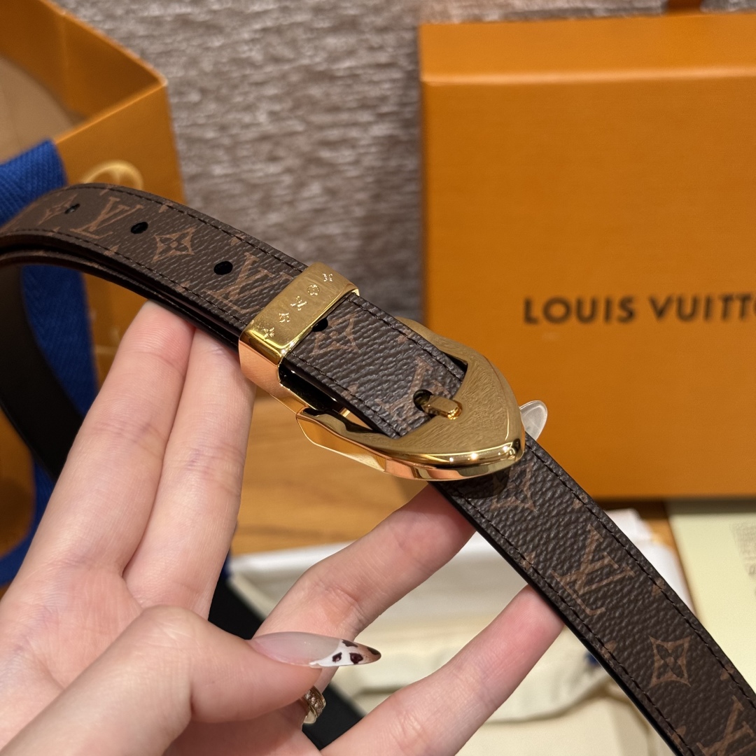 Louis Vuitton Timeless 20mm Belt - Monogram Canvas - Perfect for Women 20 cmp i1755865209405 720 0 8