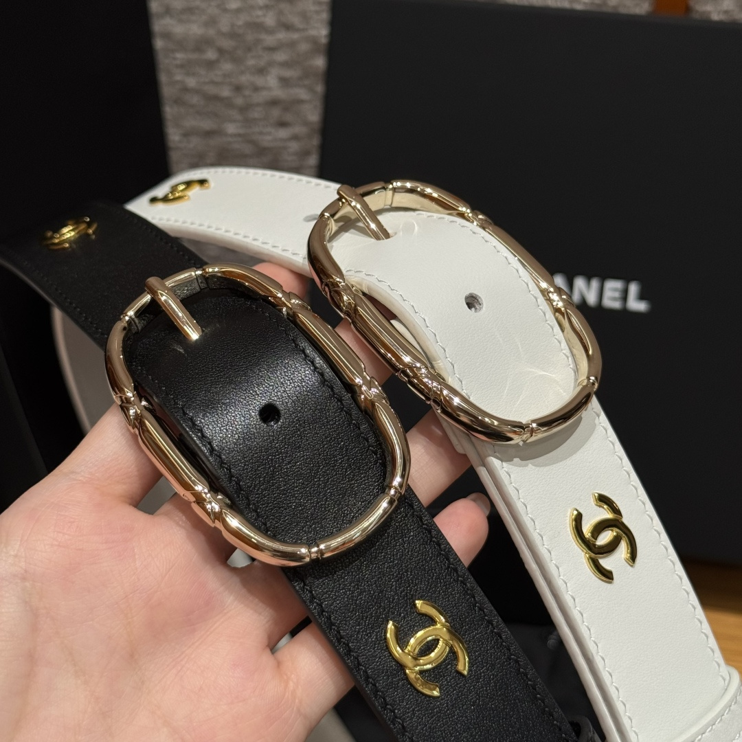 Chanel Women Leather Belt