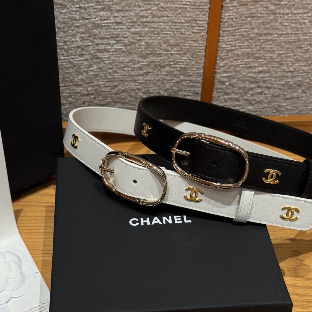 Chanel Women Leather Belt