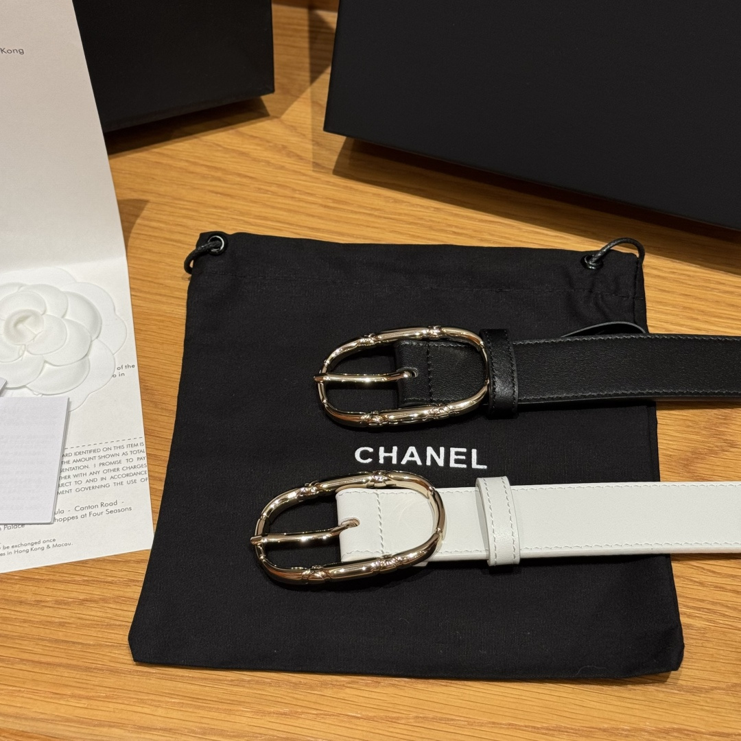 Chanel Women Leather Belt
