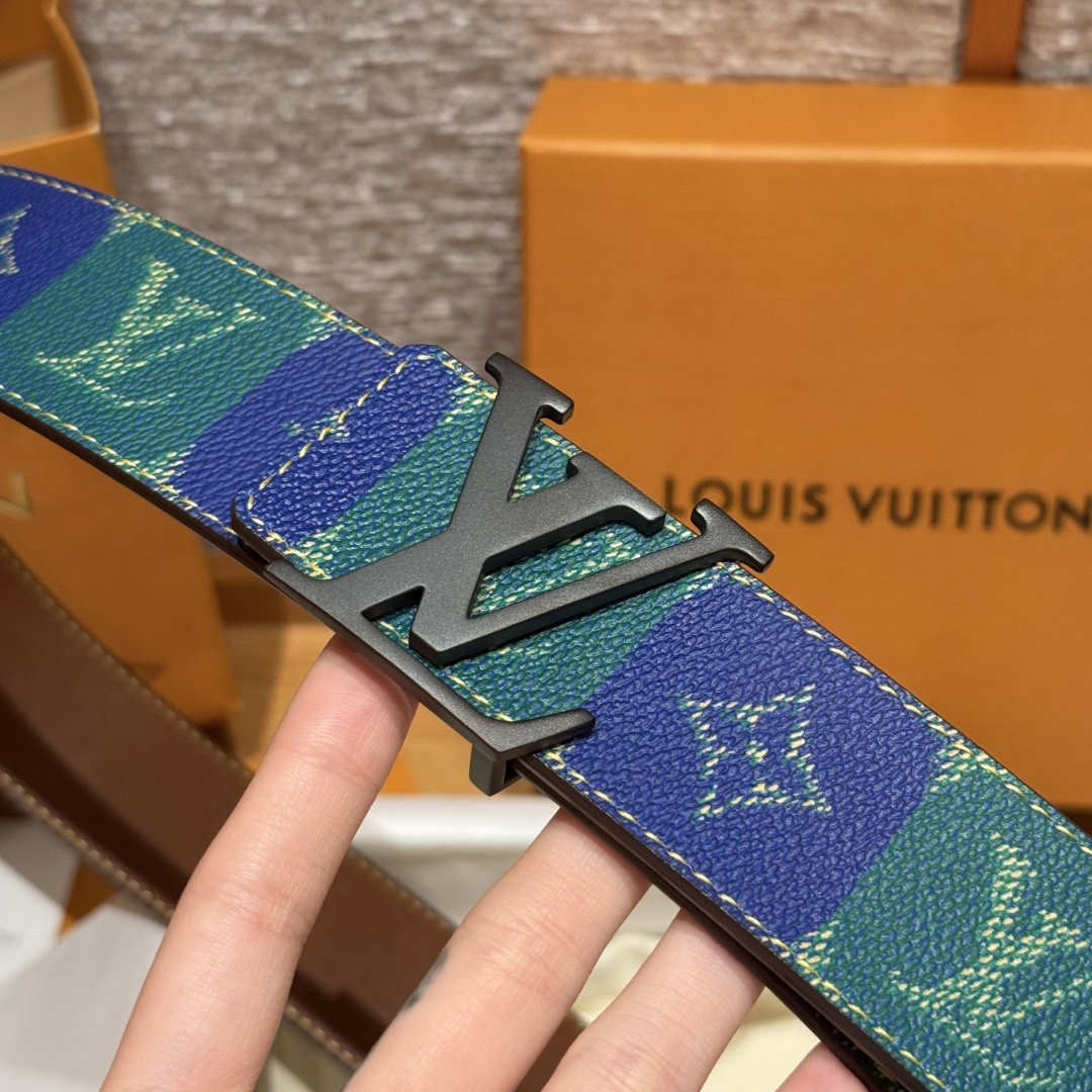 루이비통 칼리지 모노그램 헤리티지 40mm 리버시블 벨트 상세 이미지 5