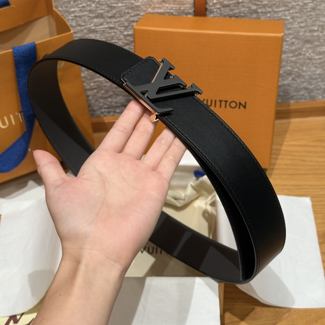 루이비통 옵틱 40mm 리버시블 소가죽 벨트 상세 이미지 4