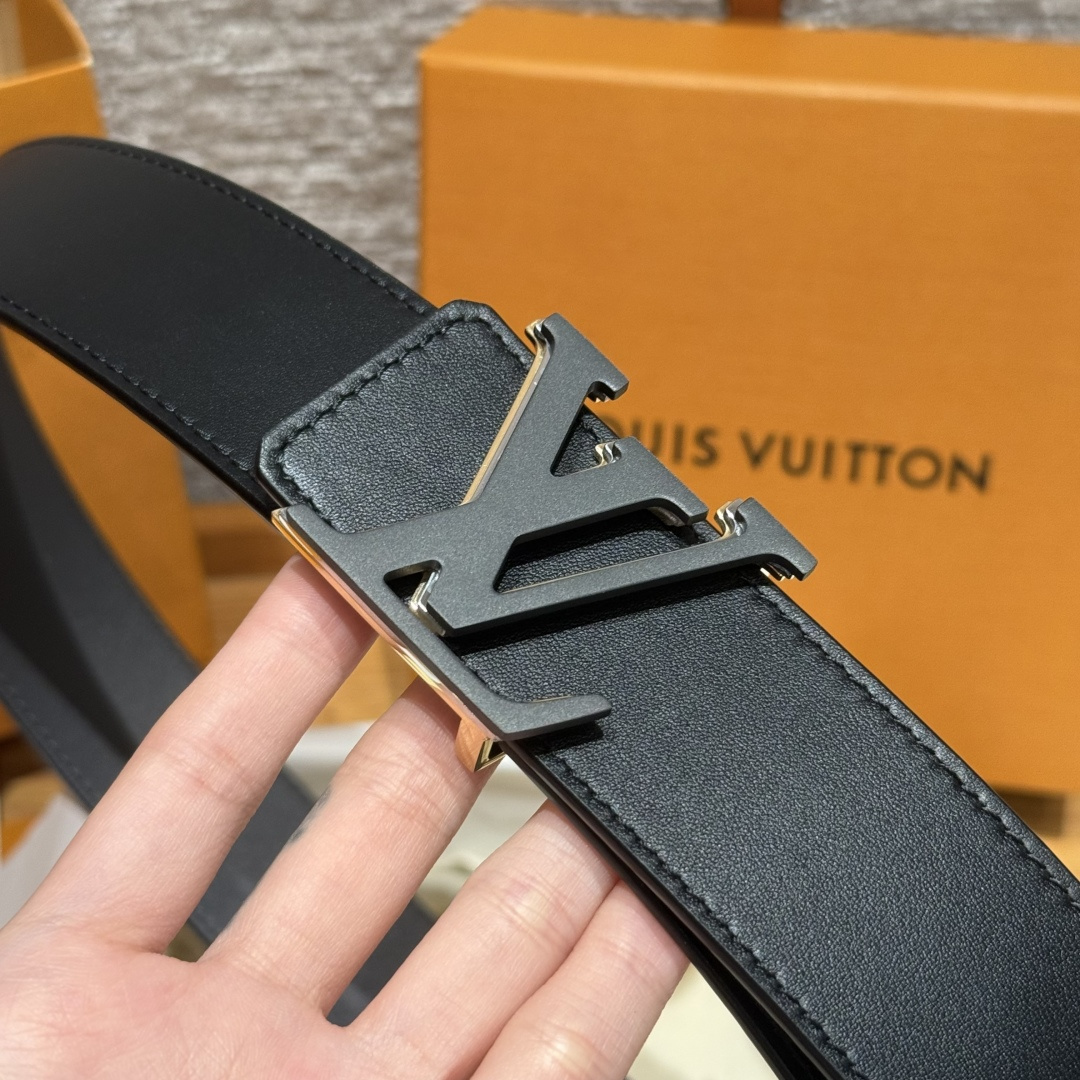 루이비통 옵틱 40mm 리버시블 소가죽 벨트 상세 이미지 5