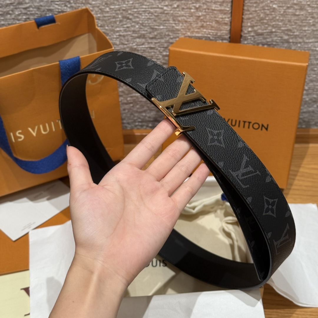루이비통 모노그램 에클립스 40mm 리버시블 벨트 상세 이미지 4