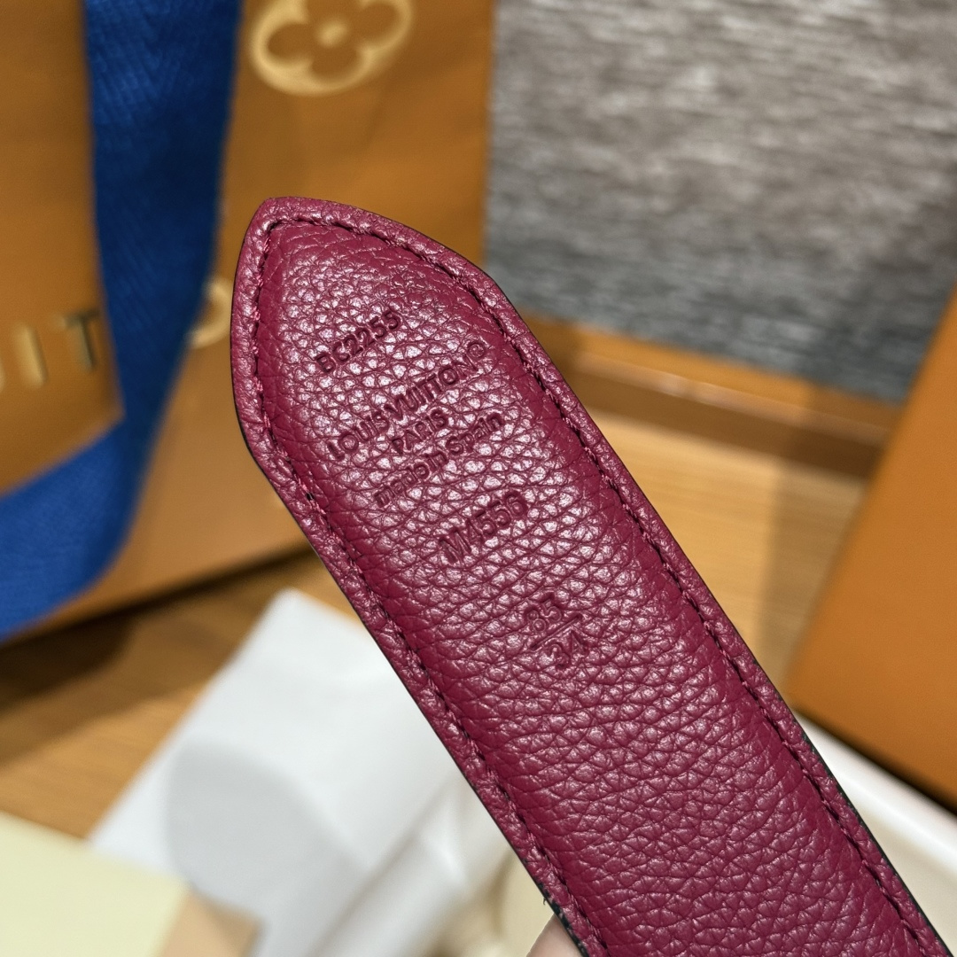 루이비통 플라워그램 라운드 30mm 리버시블 벨트 상세 이미지 9