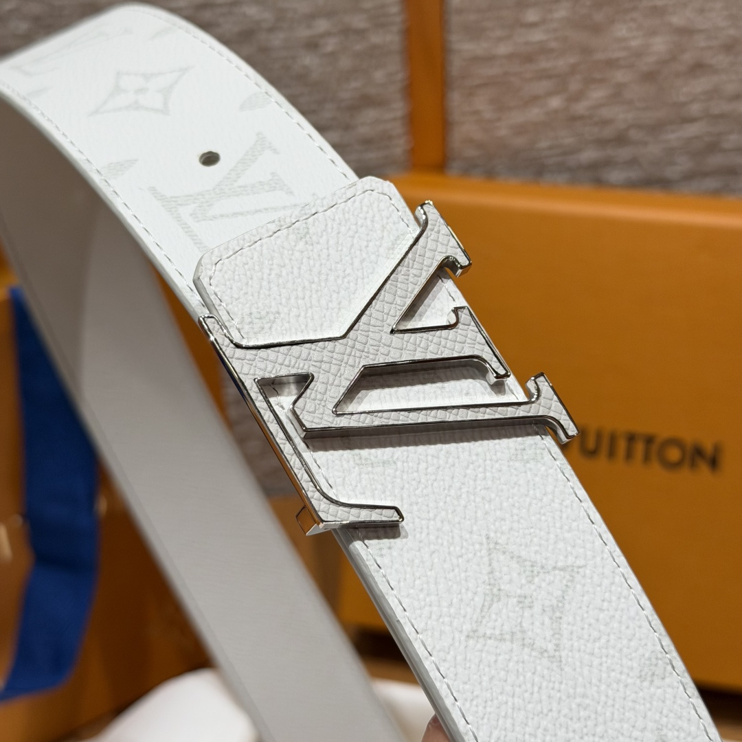 루이비통 JD350 이니셜 T 버클 40mm 리버시블 벨트 상세 이미지 5
