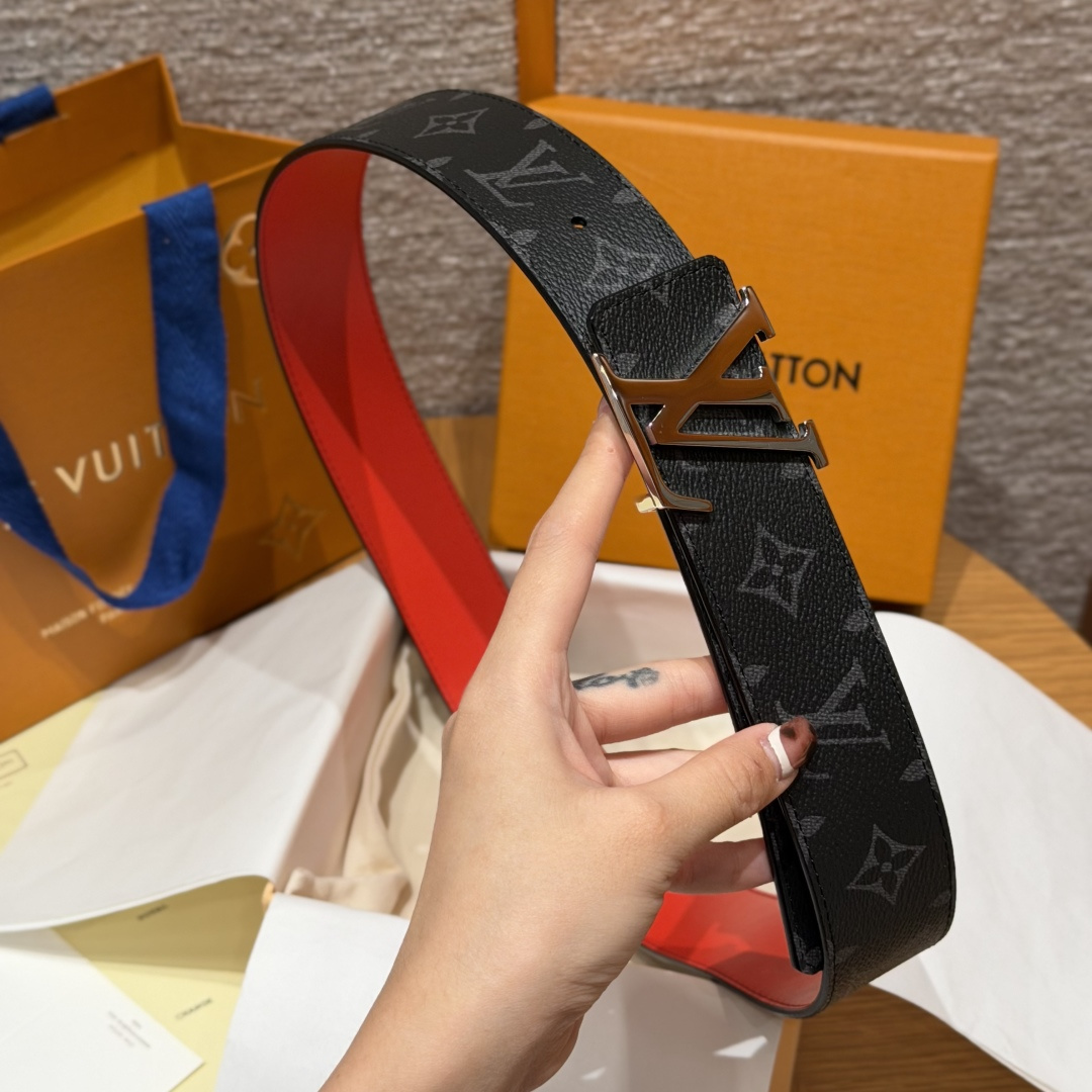 루이비통 JD350-INITIALES 40mm 리버시블 벨트 상세 이미지 5