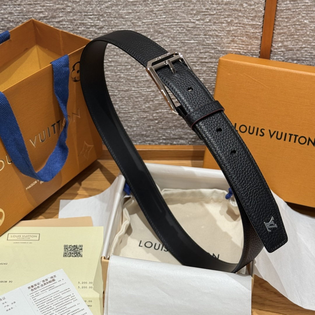 루이비통 헤리티지 35mm 가죽 벨트 상세 이미지 4