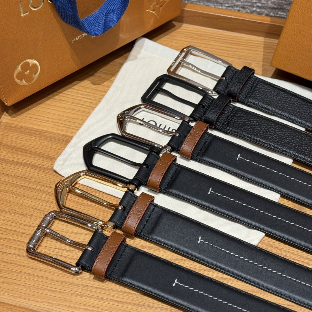 루이비통 핀 헤리티지 가죽 벨트 상세 이미지 3