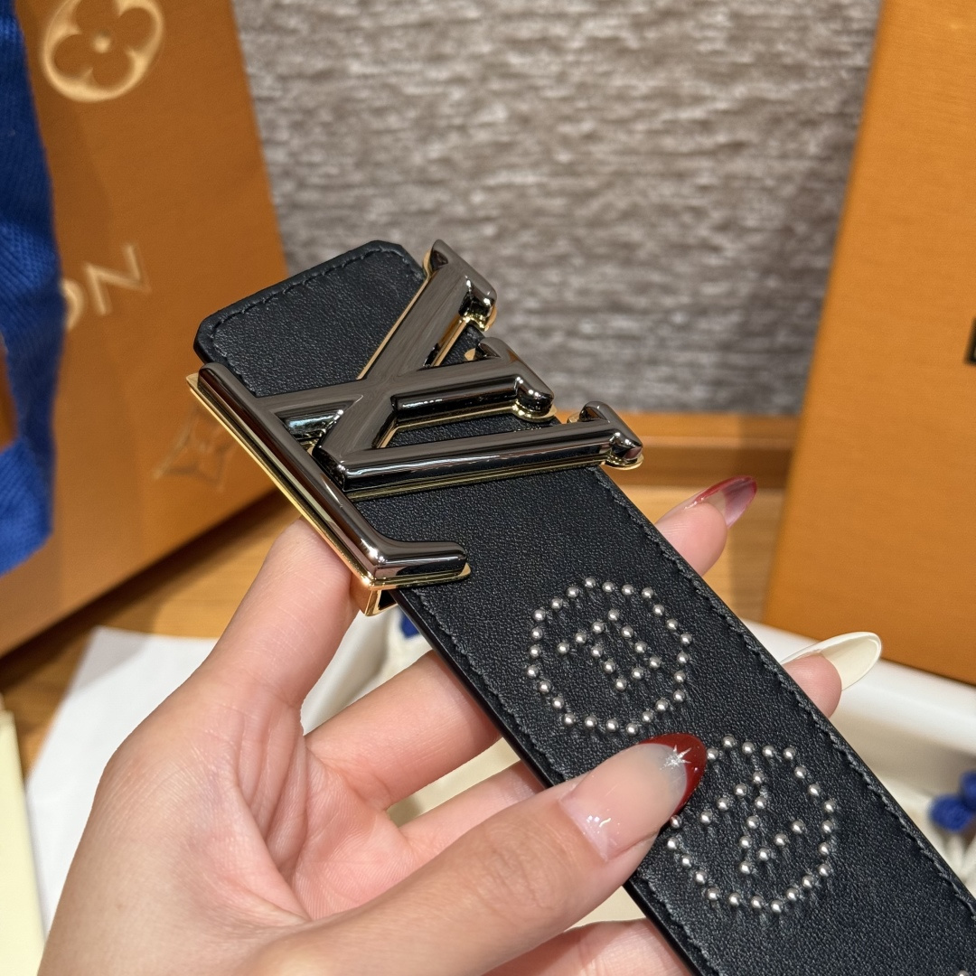 루이비통 락커빌리 스터드 40mm 리버서블 벨트 상세 이미지 7