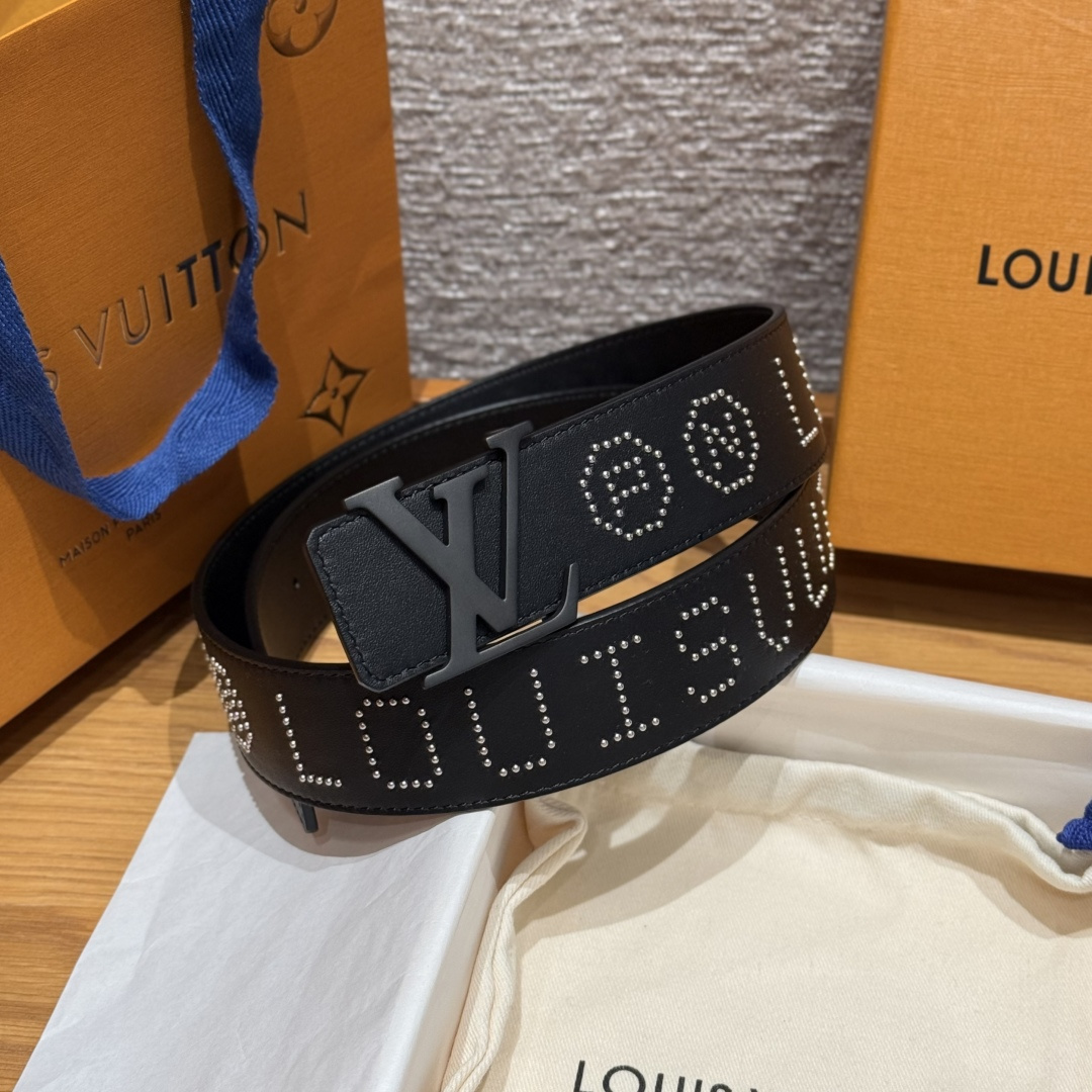 루이비통 로카빌 스터드 40mm 리버시블 벨트 상세 이미지 2
