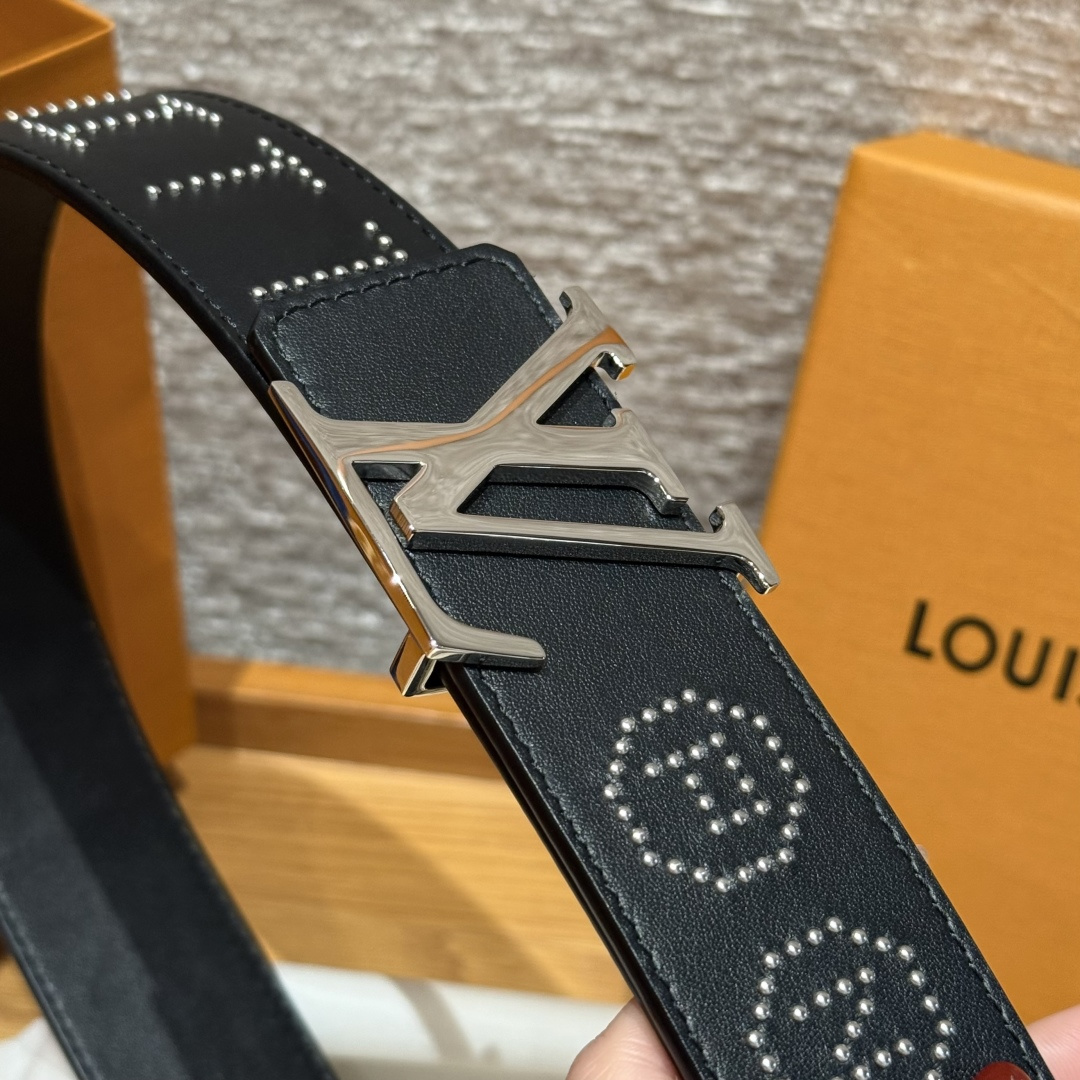 루이비통 로카빌리 스터즈 리버시블 벨트 40MM 상세 이미지 5