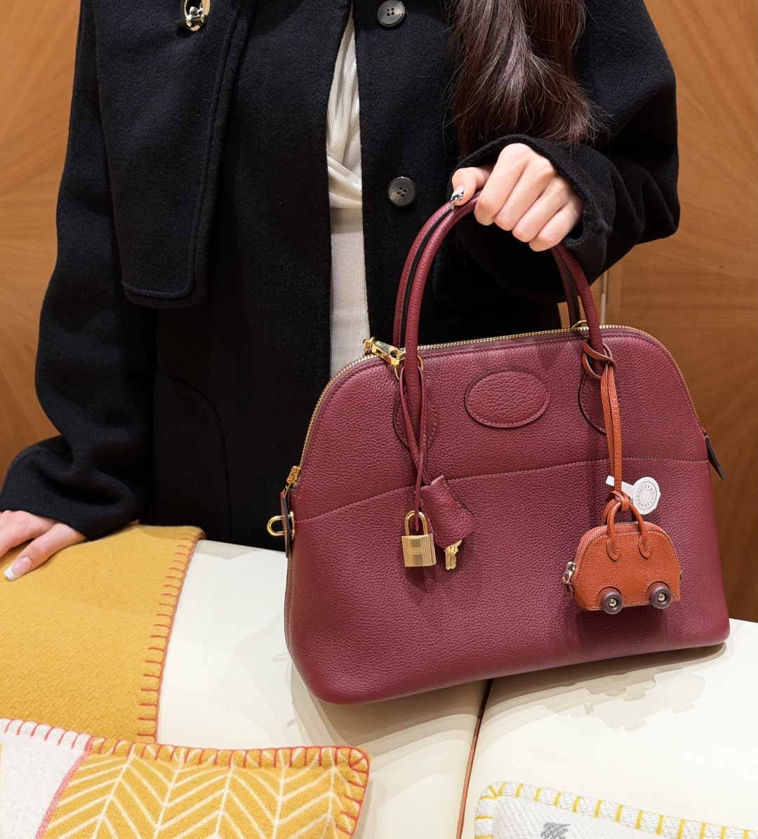 Hermès Bolide 31cm (Rouge H)