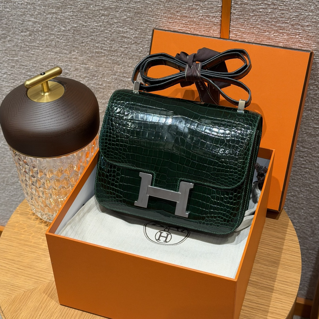 Hermès Constance 24cm (Vert Fonce)
