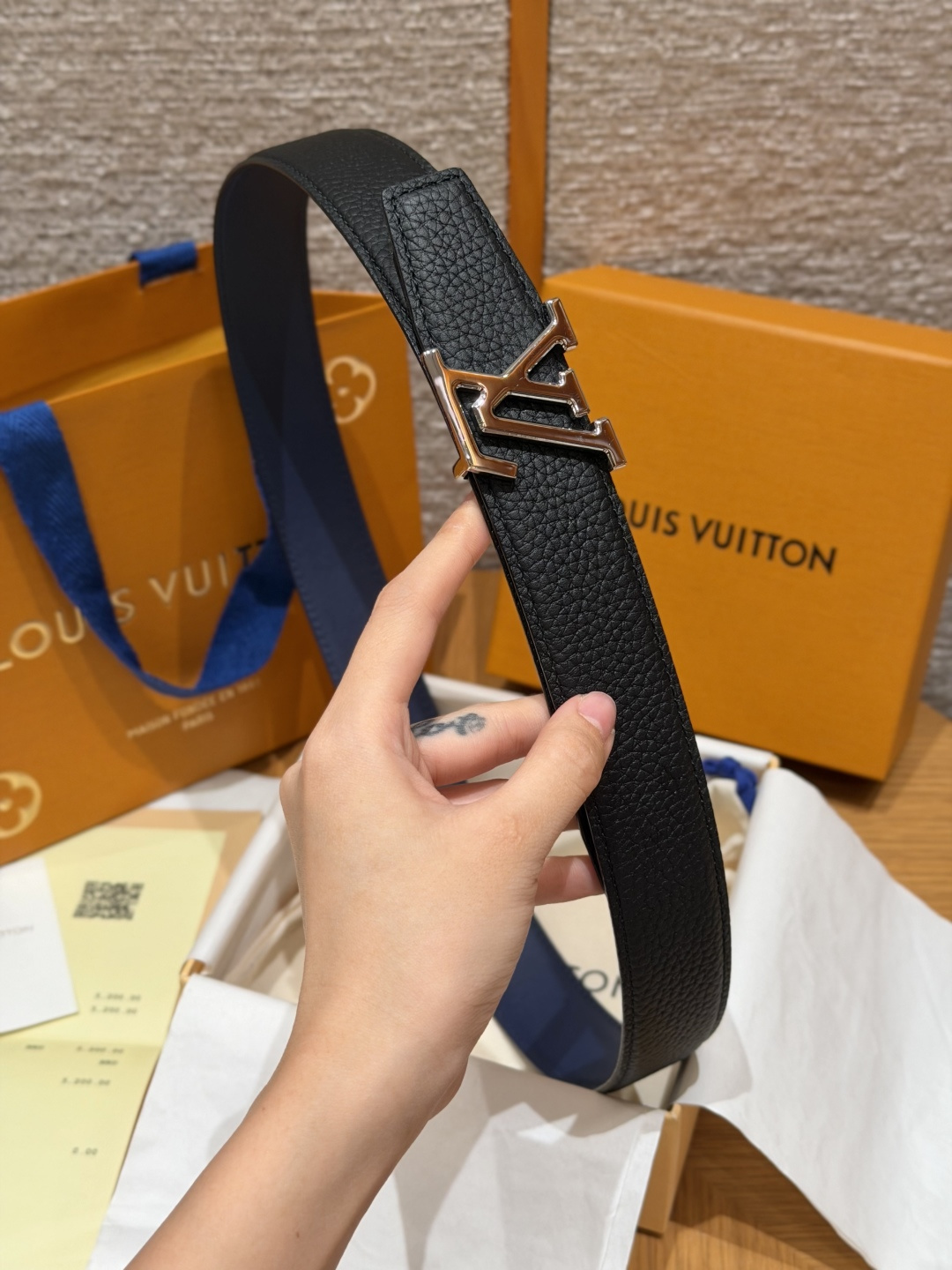 루이비통 헤리티지 35mm 리버서블 벨트 상세 이미지 4