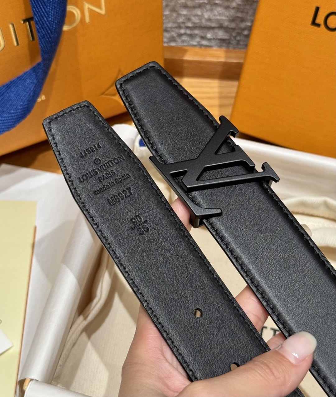 루이비통 헤리티지 35mm 리버시블 벨트 상세 이미지 7