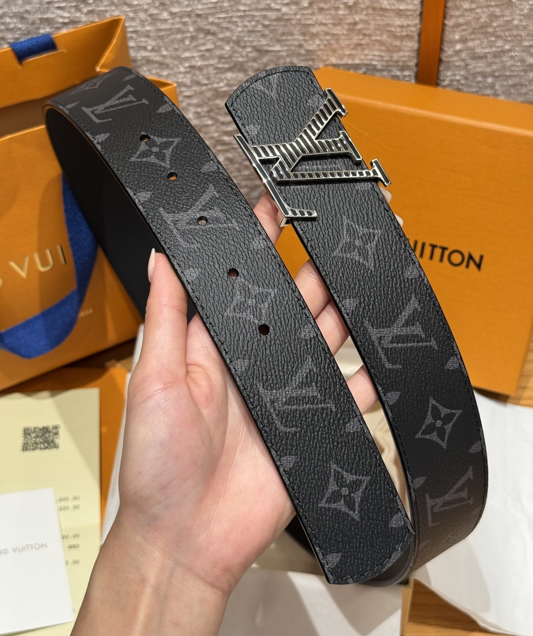 루이비통 디멘션 40mm 리버시블 벨트 상세 이미지 5