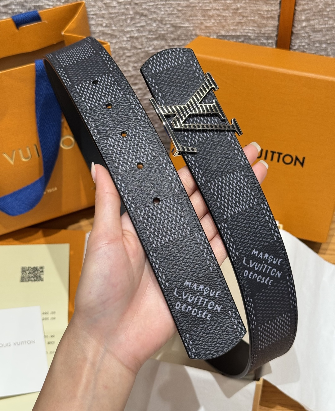 루이비통 디멘션 40mm 리버시블 벨트 상세 이미지 5