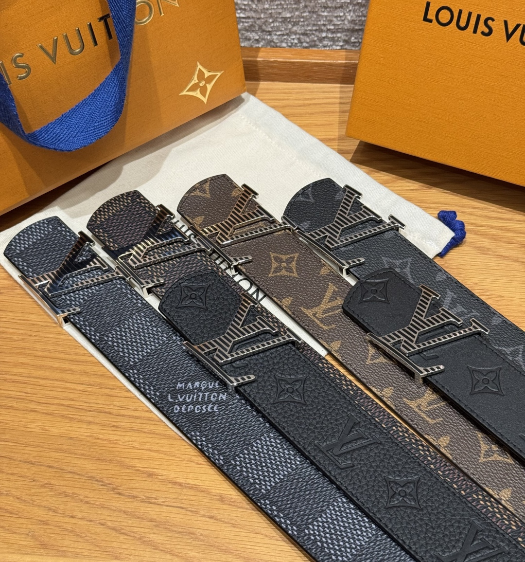 루이비통 디멘션 리버시블 40mm 벨트 상세 이미지 4