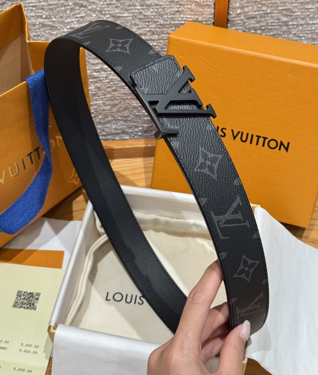 루이비통 JD350 이니셜 리버시블 벨트 상세 이미지 5