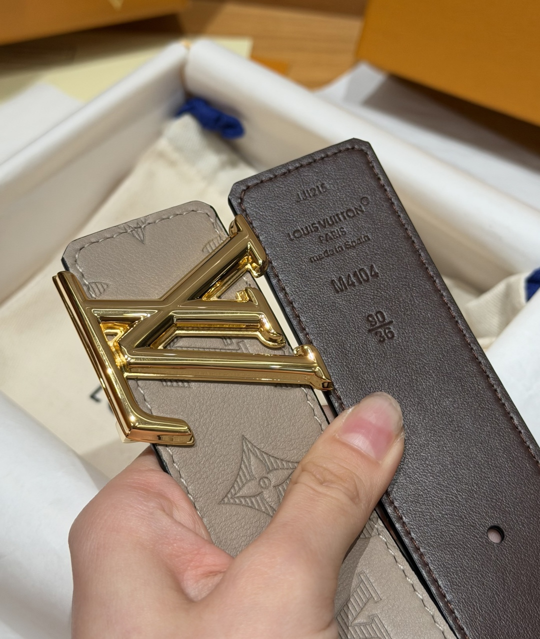 루이비통 샤도우 40mm 리버시블 벨트 상세 이미지 6
