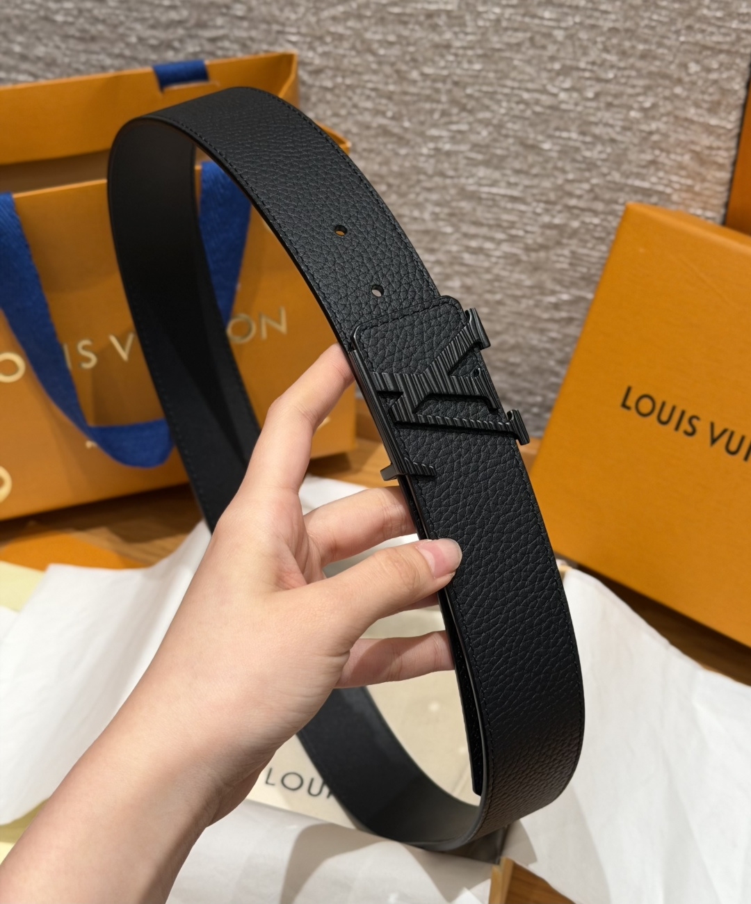 루이비통 토리용 40mm 리버서블 벨트 상세 이미지 4