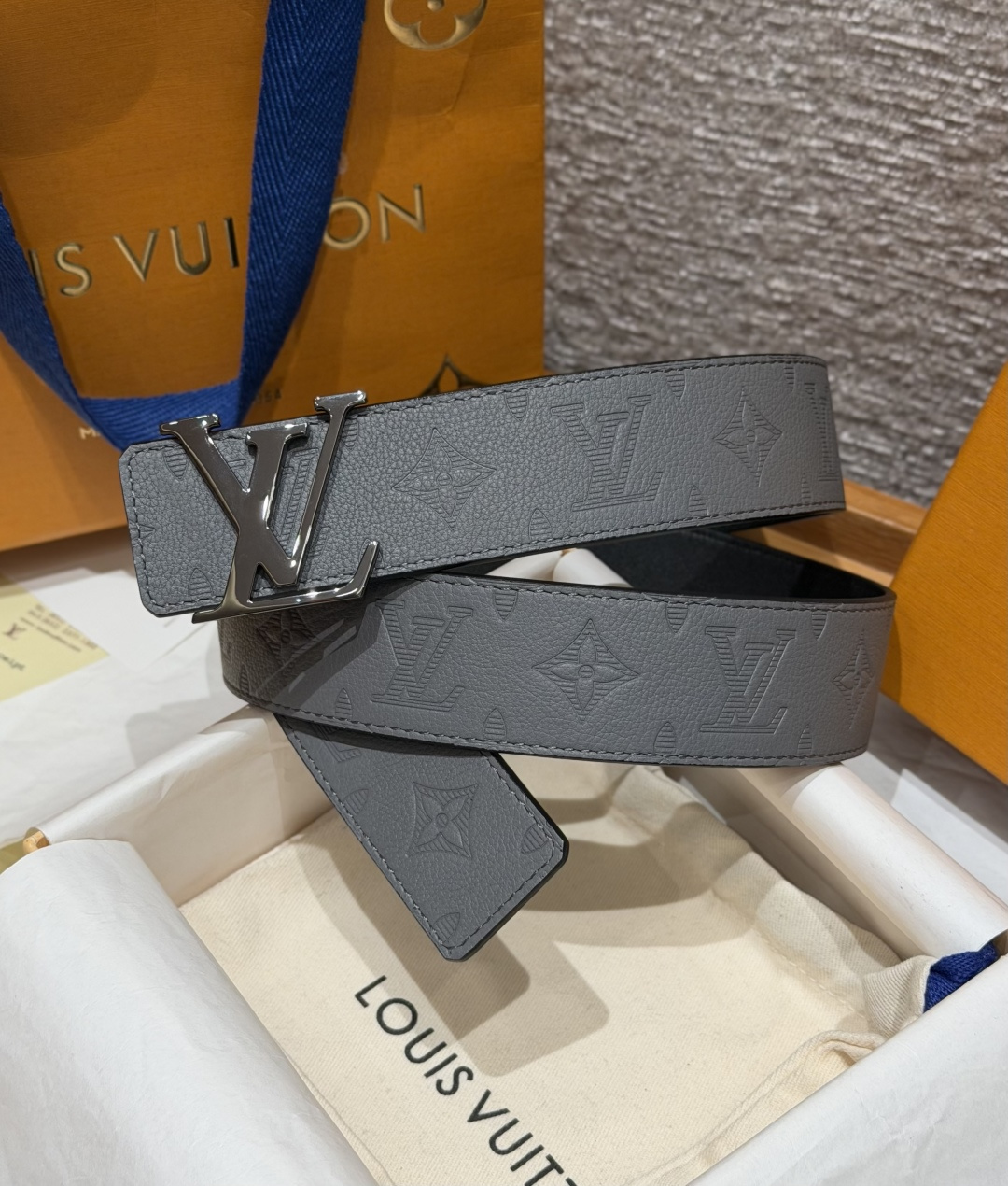 루이비통 JD350-섀도우 40mm 리버시블 벨트 상세 이미지 2