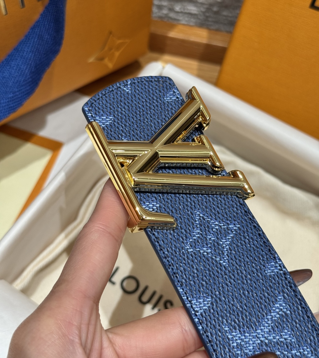 루이비통 디멘션 모노그램 헤리티지 40mm 리버서블 벨트 상세 이미지 7