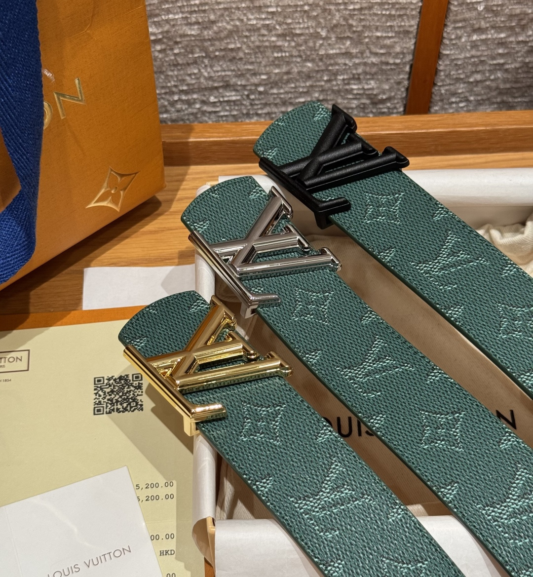 루이비통 디멘션 모노그램 헤리티지 40mm 리버서블 벨트 상세 이미지 3
