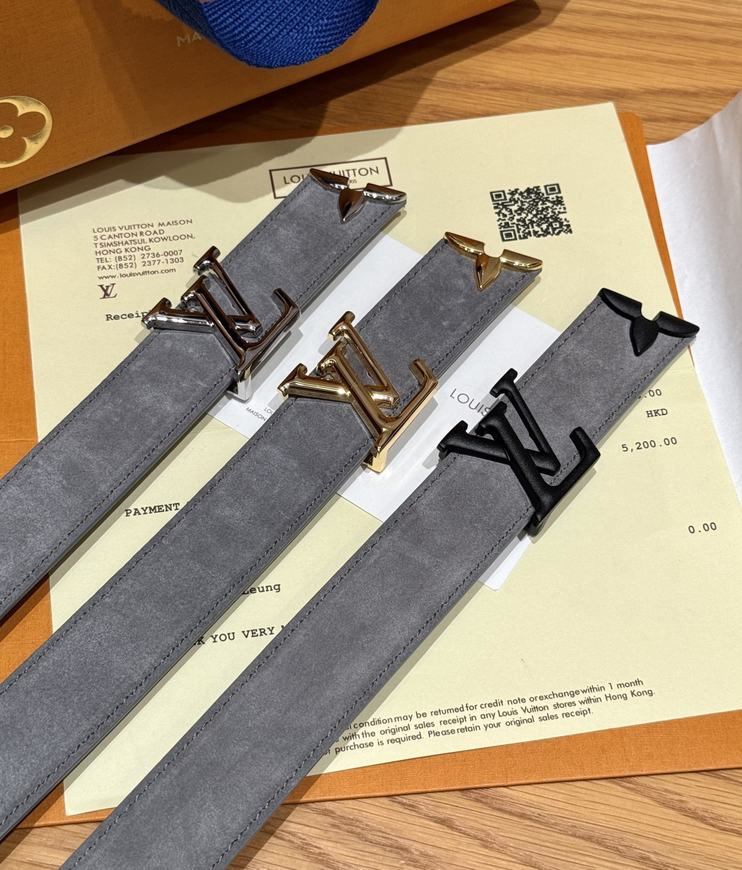 루이비통 모노그램 버클 30mm 리버시블 벨트 상세 이미지 4