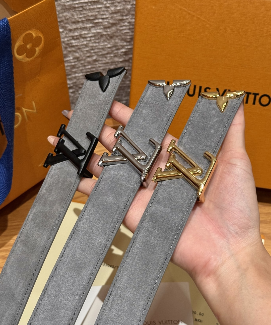 루이비통 모노그램 버클 30mm 리버시블 벨트 상세 이미지 2