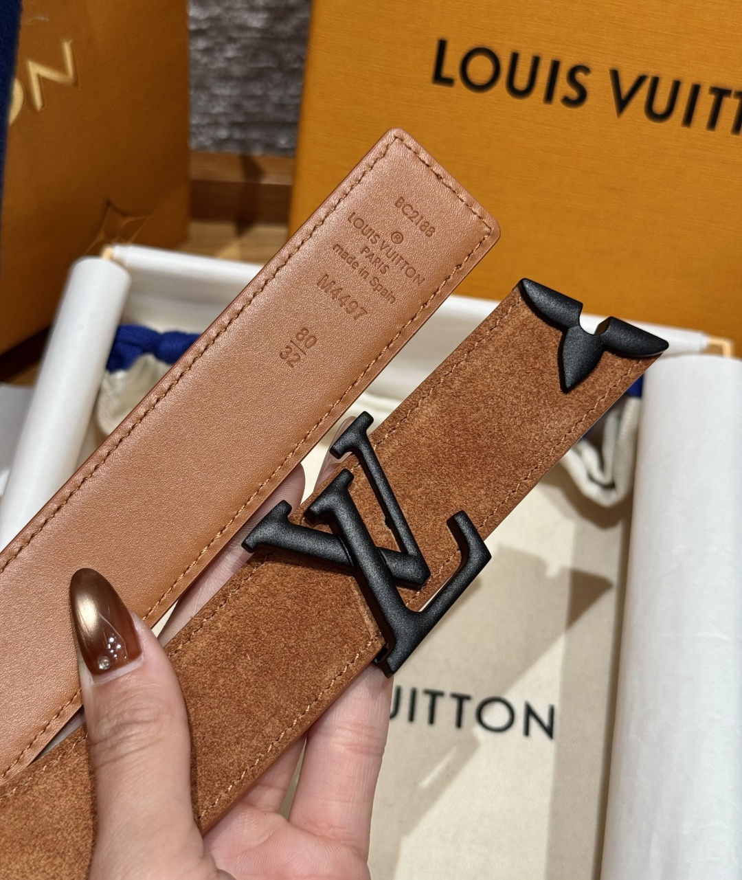 루이비통 JD350 프리티 30mm 리버시블 벨트 상세 이미지 5