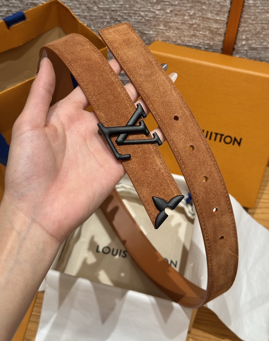 루이비통 JD350 프리티 30mm 리버시블 벨트 상세 이미지 4