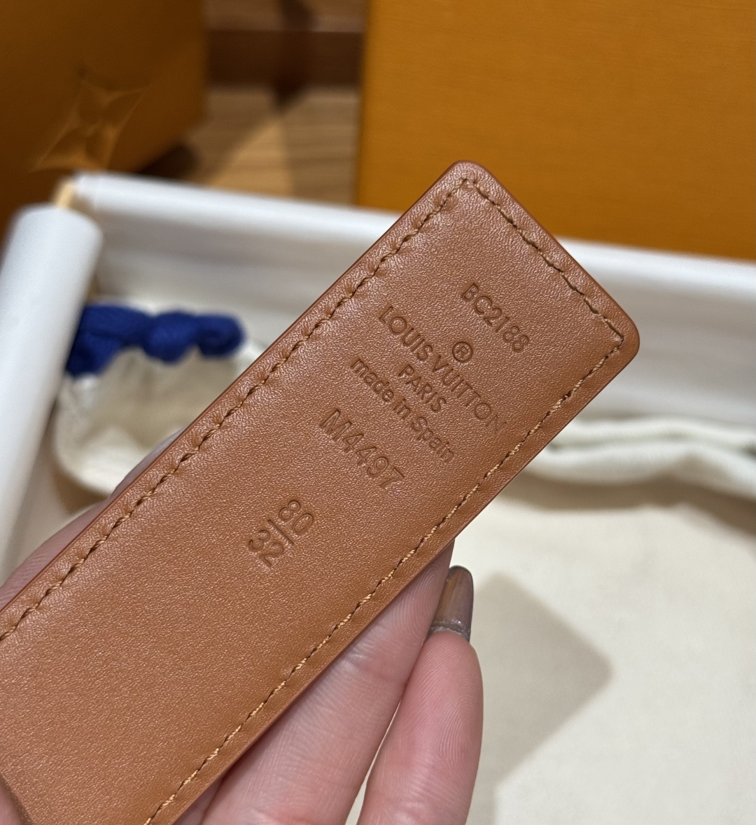 루이비통 모노그램 버클 리버시블 벨트 상세 이미지 8