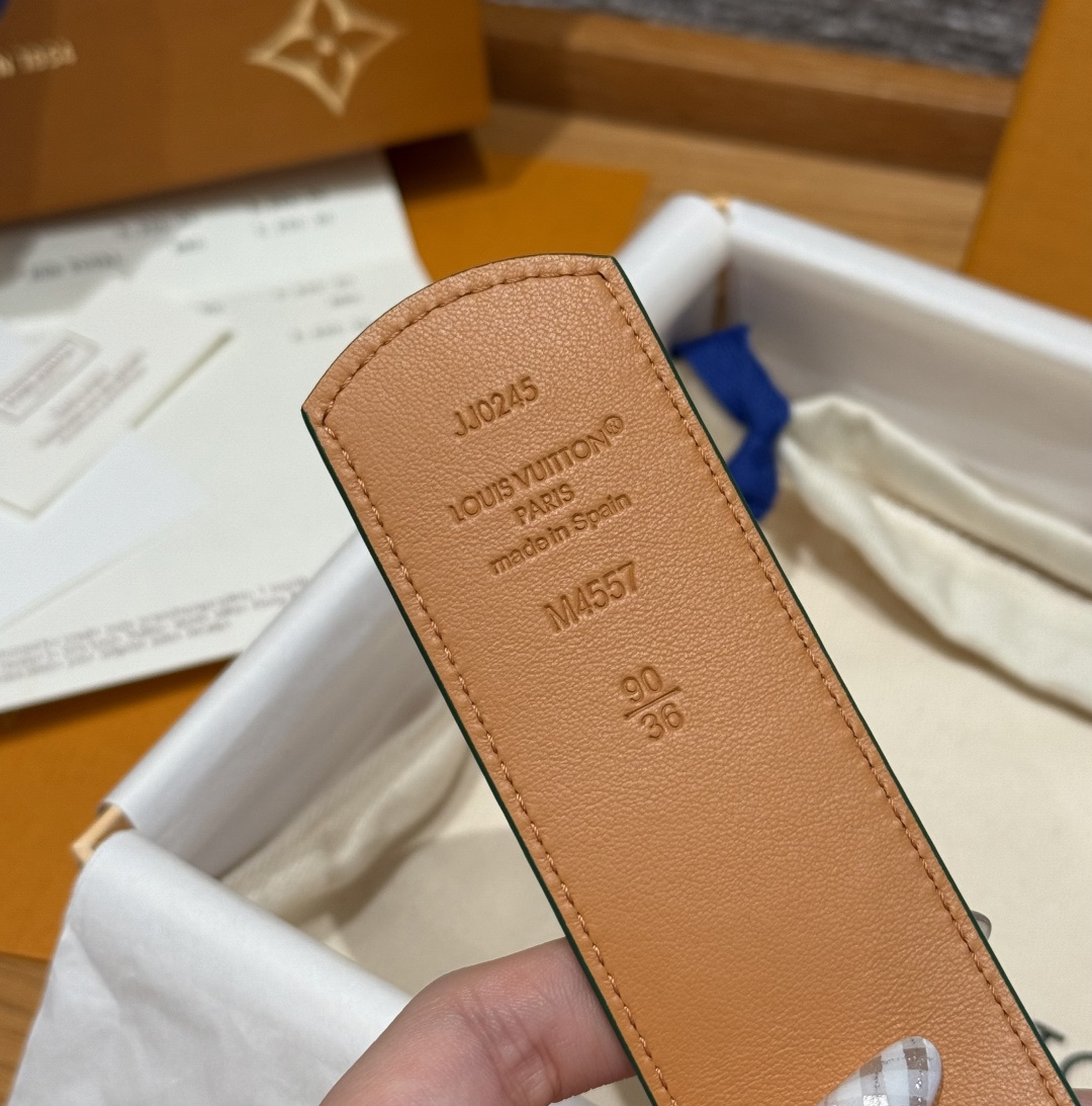 루이비통 디멘션 모노그램 헤리티지 40mm 리버시블 벨트 상세 이미지 9