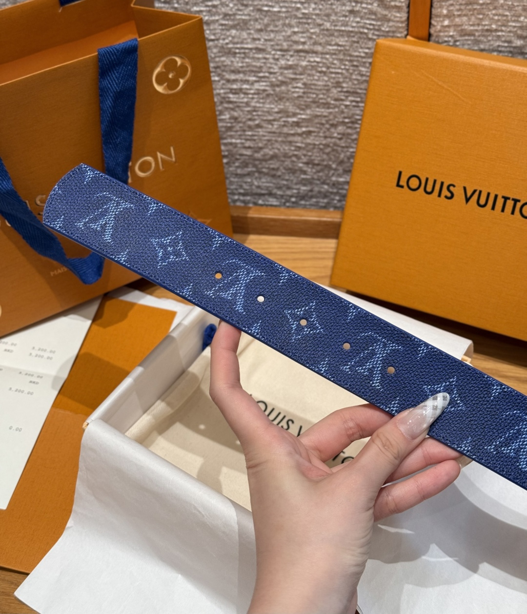 루이비통 디멘션 모노그램 허리벨트 40mm 상세 이미지 8