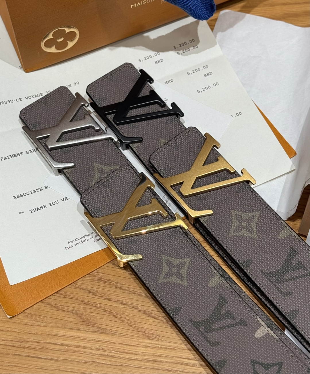 루이비통 디멘션 모노그램 헤리티지 40mm 리버시블 벨트 상세 이미지 3