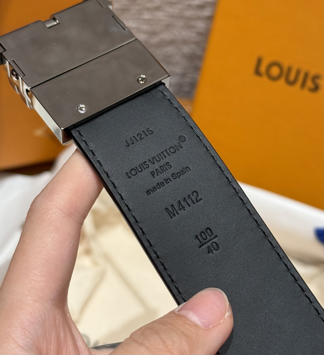 루이비통 JD350 슬림 리버시블 벨트 상세 이미지 9
