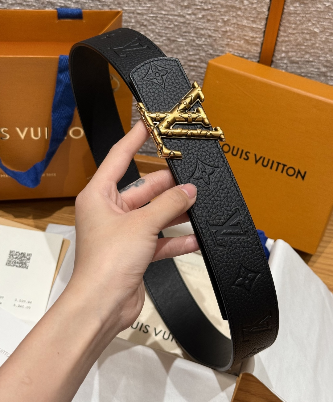 루이비통 디멘션 40mm 리버시블 벨트 상세 이미지 3