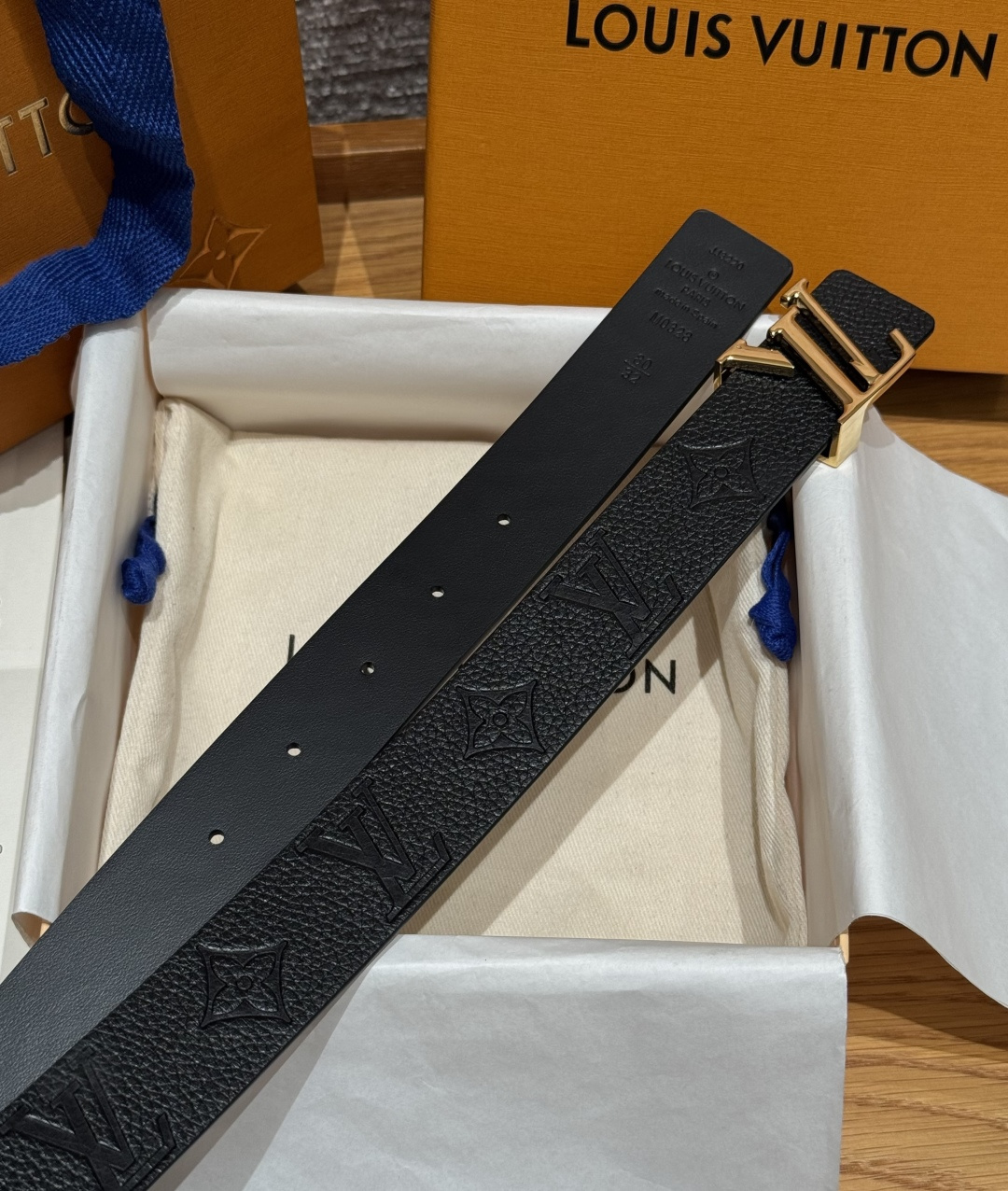 루이비통 디멘션 30mm 리버서블 벨트 상세 이미지 6