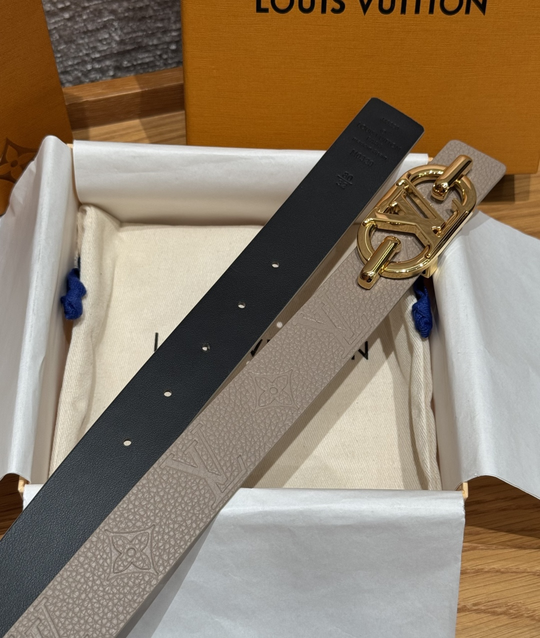 루이비통 디멘션 30mm 양면 벨트 상세 이미지 6