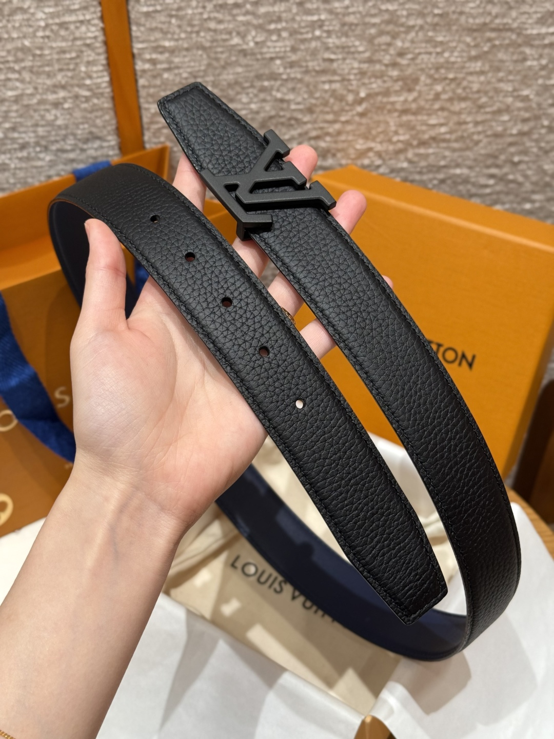 루이비통 헤리티지 35mm 리버시블 벨트 상세 이미지 6