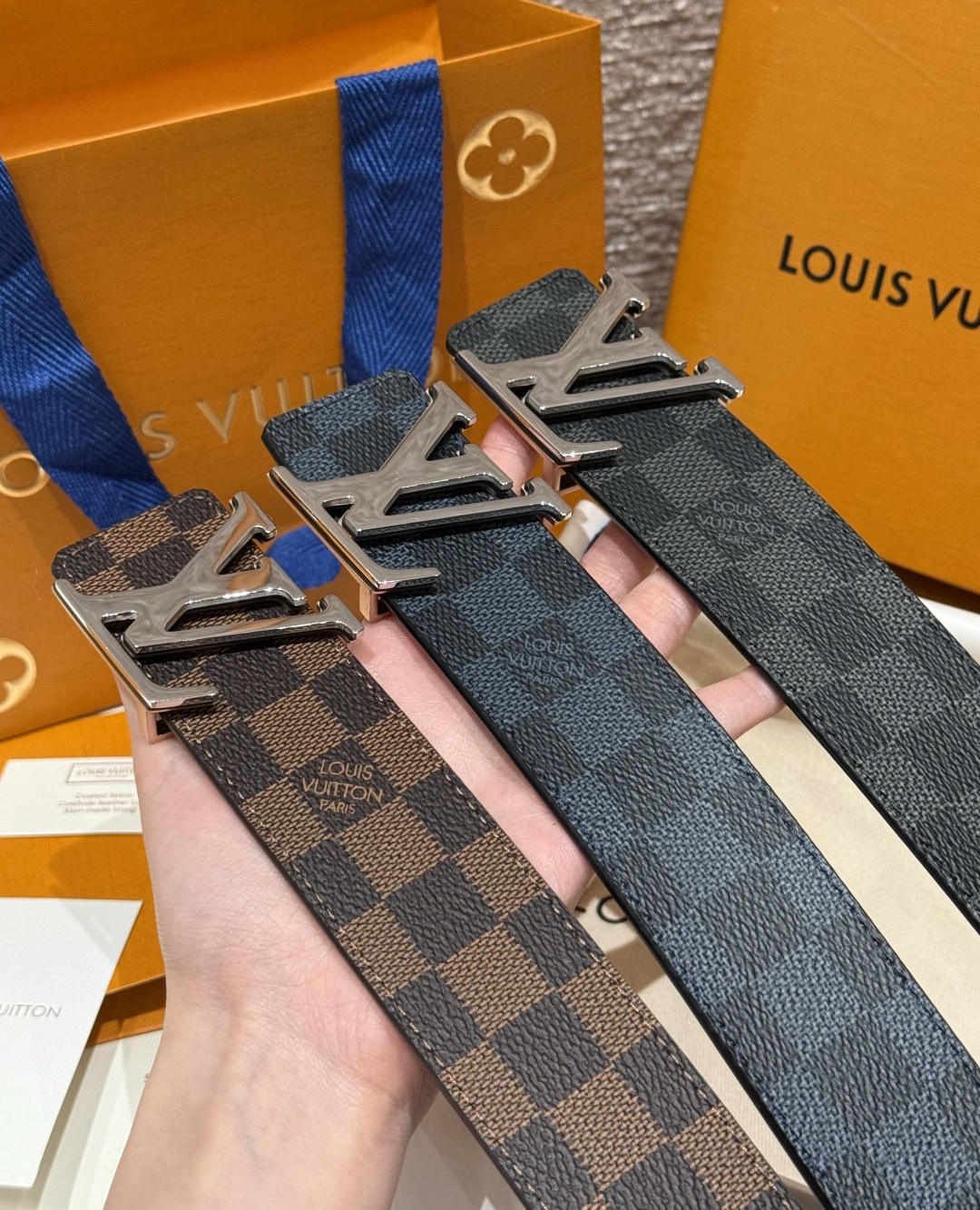 루이비통 이니셜 40mm 리버시블 벨트 상세 이미지 2
