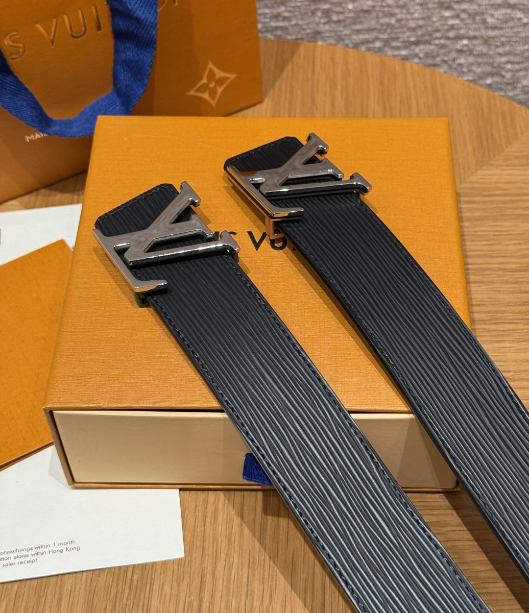 루이비통 타임리스 에피 40mm 리버시블 벨트 상세 이미지 7