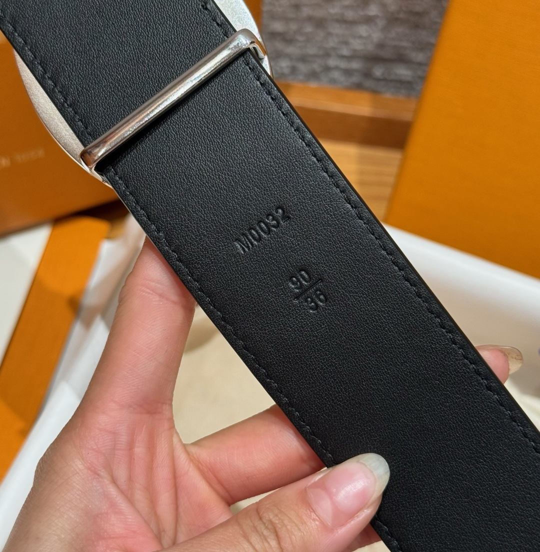 루이비통 샤도우 40mm 양면 벨트 상세 이미지 7